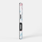 Kleurrijk Bloemmotief Achtergrond iPhone Hoesje (Rechterkant)