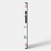Kleurrijk bloemmotief Case-Mate iPhone case (Achterkant / Links)