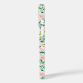 Kleurrijk Bloemmotief Case-Mate iPhone Case (Achterkant / Links)