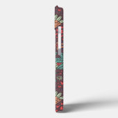 Kleurrijk bloemmotief in cartoonstijl Case-Mate iPhone case (Achterkant / Links)