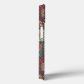 Kleurrijk bloemmotief in cartoonstijl Case-Mate iPhone case (Achterkant / Rechts)