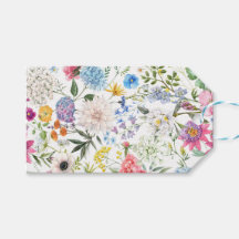 Kleurrijk bloemmotief in vintage stijl