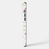 Kleurrijk Bloemmotief iPhone Hoesje (Linkerkant)