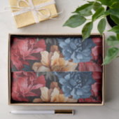 Kleurrijk Bloemmotief  Tissuepapier (Geschenk)