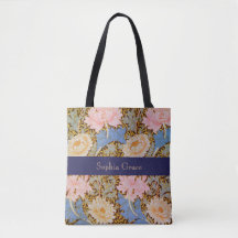 Kleurrijk bloemmotief William Morris ontwerp - voe