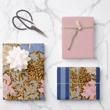Kleurrijk bloemmotief Wm Morris Design