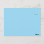 Kleurrijk bloempatroon briefkaart (Achterkant)