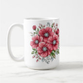 Kleurrijk Bloemstuk Koffiemok (Links)