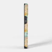 Kleurrijk Bloemtuin Patroon iPhone Hoesje (Rechterkant)
