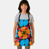 Kleurrijk bloemvariatiepatroon schort (Insitu)