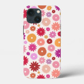 Kleurrijk Bloesem Patroon Case-Mate iPhone Case (Achterkant)
