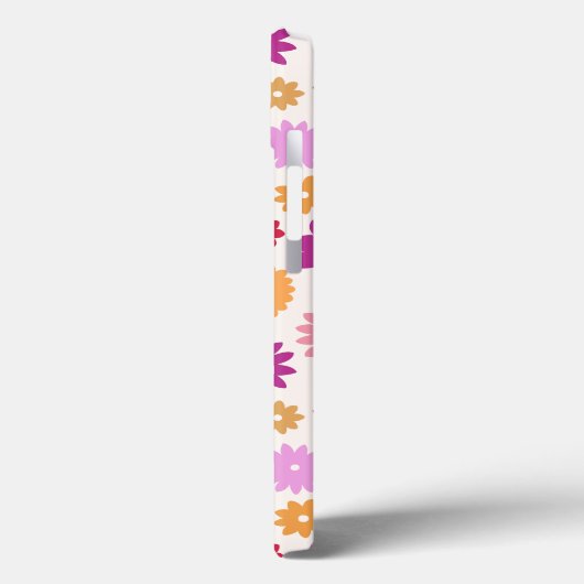 Kleurrijk Bloesem Patroon Case-Mate iPhone Case (Achterkant / Links)