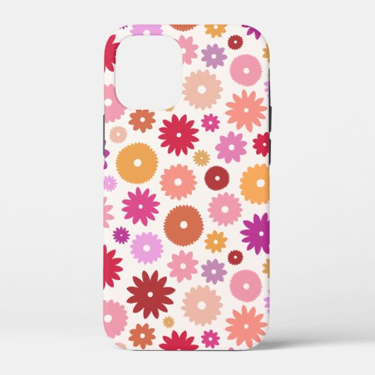 Kleurrijk Bloesem Patroon Case-Mate iPhone Case (Achterkant)