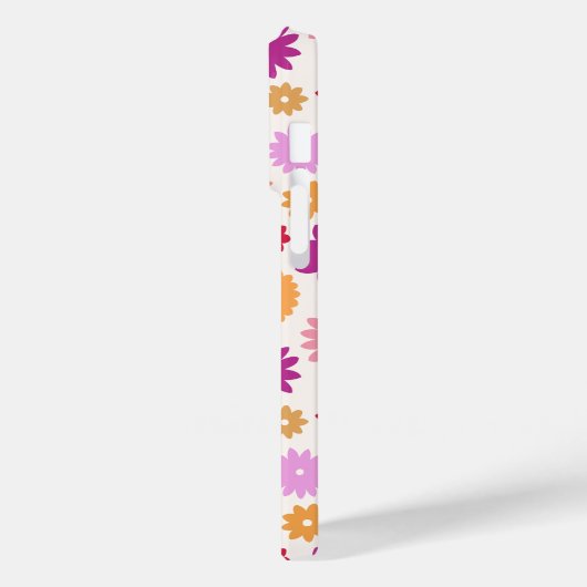 Kleurrijk Bloesem Patroon Case-Mate iPhone Case (Achterkant / Links)