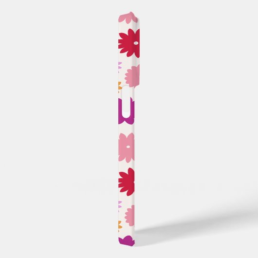 Kleurrijk Bloesem Patroon Case-Mate iPhone Case (Achterkant / Rechts)