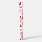 Kleurrijk Bloesem Patroon Case-Mate iPhone Case (Achterkant / Links)