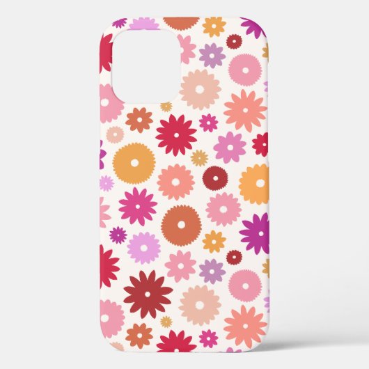 Kleurrijk Bloesem Patroon Case-Mate iPhone Case (Achterkant)