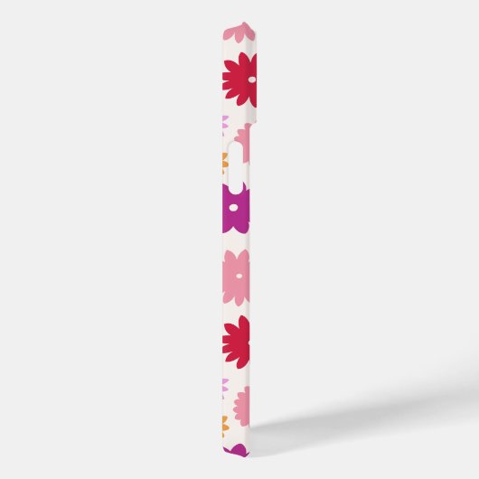 Kleurrijk Bloesem Patroon Case-Mate iPhone Case (Achterkant / Rechts)