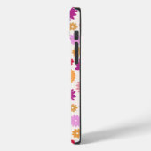 Kleurrijk Bloesem Patroon Case-Mate iPhone Case (Achterkant / Links)