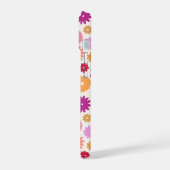 Kleurrijk Bloesem Patroon iPhone 15 Case (Linkerkant)