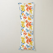 kleurrijk blokpatroon lichaamskussen (Voorkant Verticaal)