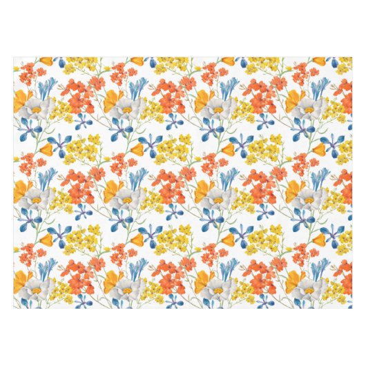 kleurrijk blokpatroon tafelkleed (Voorkant (Horizontaal))