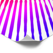 Kleurrijk boeddha-gezichtsveld met lijnen poster (Hoek)