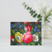 kleurrijk boeket Briefkaart (Staand voorkant)