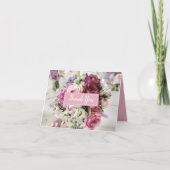 Kleurrijk Boeket van Bloemen Bedankkaart (Voorkant)