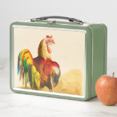  kleurrijk Boerderij Rooster (In situ)