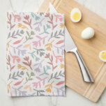 Kleurrijk Boho Bloemmotief Theedoek<br><div class="desc">Een kleurrijk en fris bloemmotief,  ideaal voor lente- en zomerdecoratie.</div>