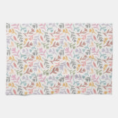 Kleurrijk Boho Bloemmotief Theedoek (Horizontaal)