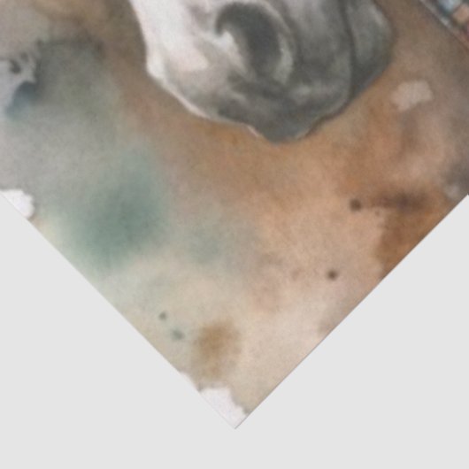 Kleurrijk Boho Horse Tissue Papier (Detail)