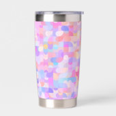 Kleurrijk Boho Patroon Geïsoleerde Drinkbeker (Links)