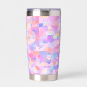 Kleurrijk Boho Patroon Geïsoleerde Drinkbeker (Voorkant)