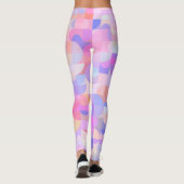 Kleurrijk Boho Patroon Leggings (Achterkant)
