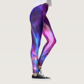 Kleurrijk Bokeh licht patroon Leggings (Rechts)