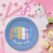 Kleurrijk Bord voor dubbelvissontwerp (Feest)