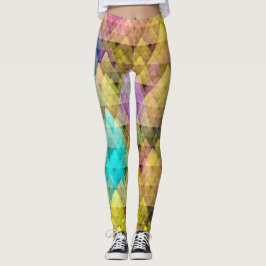 Kleurrijk bos leggings