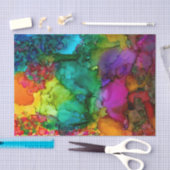 Kleurrijk Bos met Vogels Weefselpapier Tissuepapier (Craft)