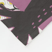 Kleurrijk bos met vogeltjes, naadloze tegel. fleece deken (Hoek)