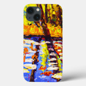 Kleurrijk bosmoeras. Bestel nu Case-Mate iPhone Case (Achterkant)