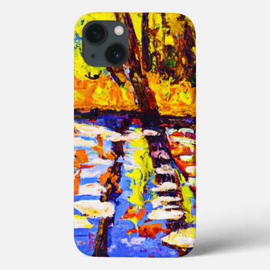 Kleurrijk bosmoeras. Bestel nu Case-Mate iPhone Case (Achterkant)