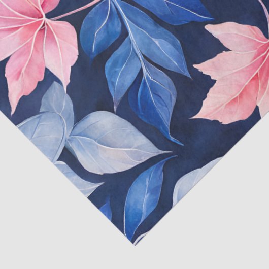 Kleurrijk Botanisch Kunstweefsel Papier (Detail)