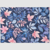 Kleurrijk Botanisch Kunstweefsel Papier (Voorkant)