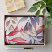 Kleurrijk Botanisch Kunstweefsel Papier (Geschenk)