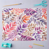 Kleurrijk Botanisch Kunstweefsel Papier (Craft)