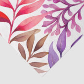Kleurrijk Botanisch Kunstweefsel Papier (Detail)