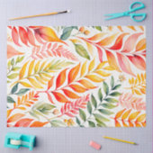 Kleurrijk Botanisch Kunstweefsel Papier (Craft)