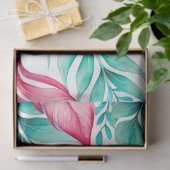 Kleurrijk Botanisch Kunstweefsel Papier (Geschenk)